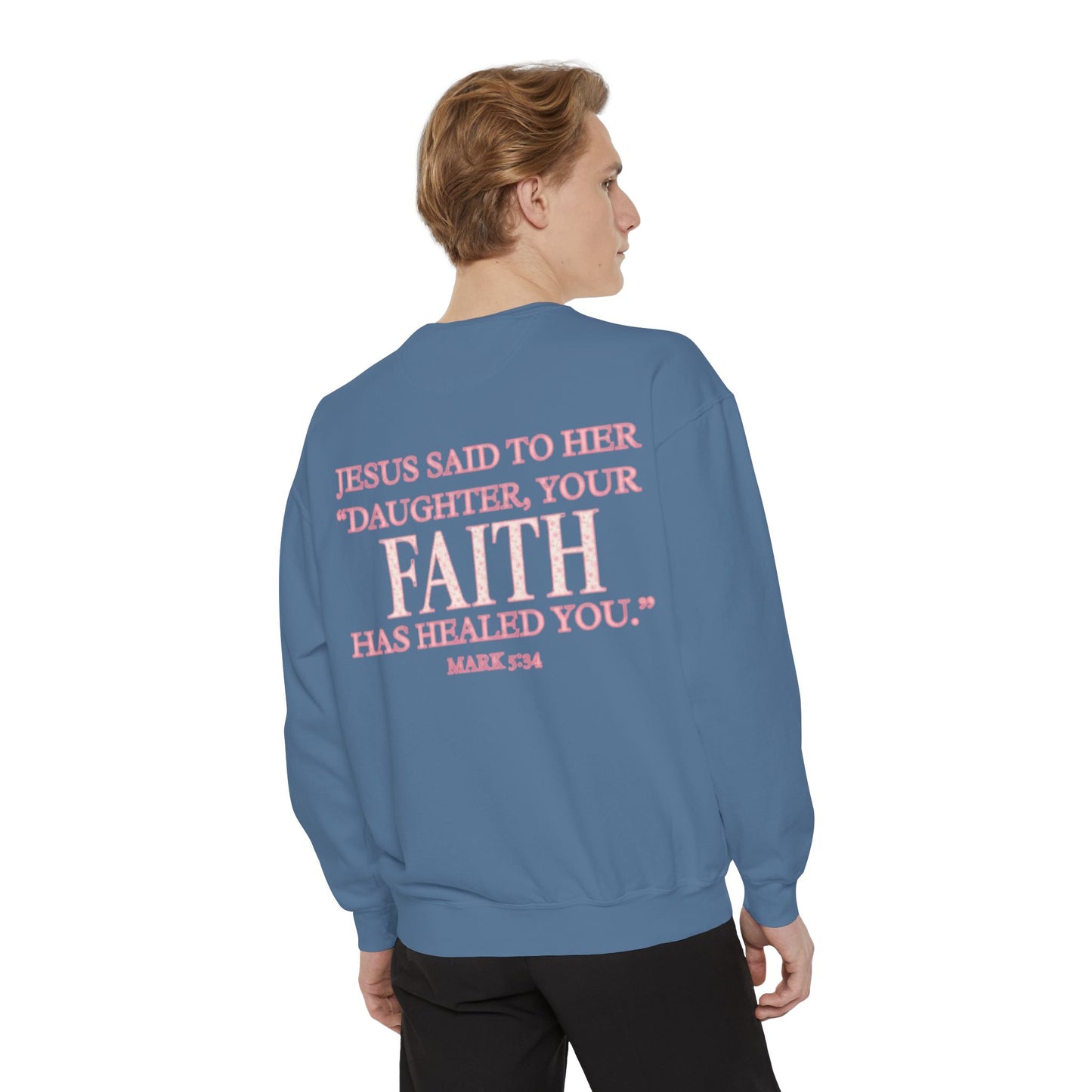 Faith-Inspired Unisex Sweatshirt, Cozy Sweatshirt, Inspirational Gift, Christian Apparel, Prayer Sweatshirt, Religious Fashion