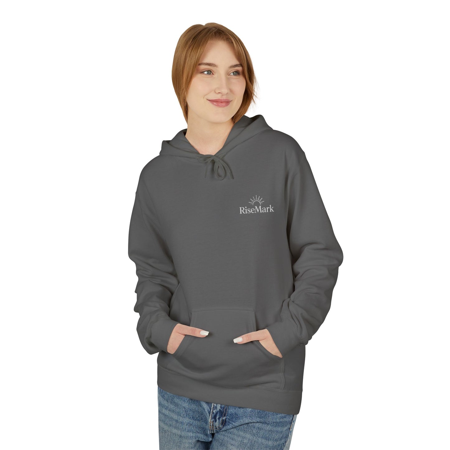 Inspirational Fleece Hoodie - You Are Right Where You Need To Be, Cozy Gift for Her, Unisex Clothing, Everyday Wear, Motivational Apparel