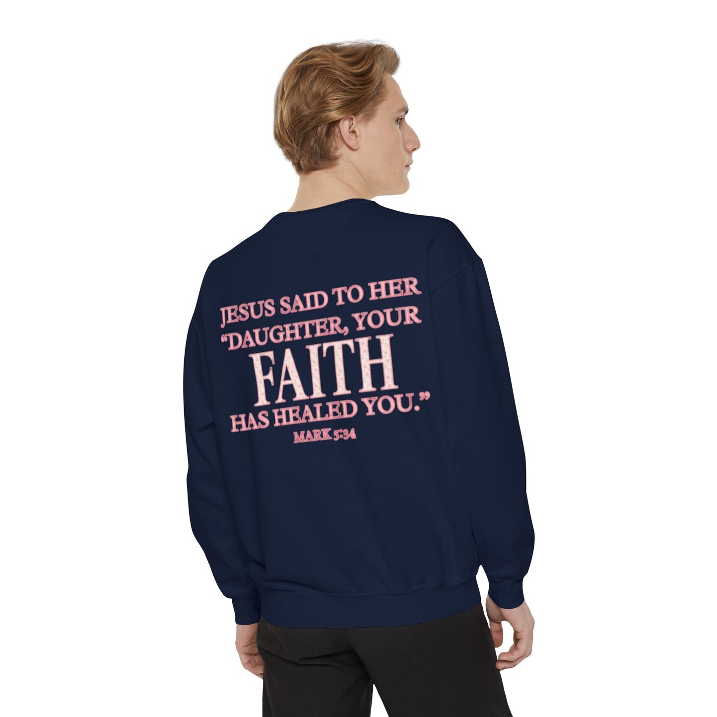 Faith-Inspired Unisex Sweatshirt, Cozy Sweatshirt, Inspirational Gift, Christian Apparel, Prayer Sweatshirt, Religious Fashion