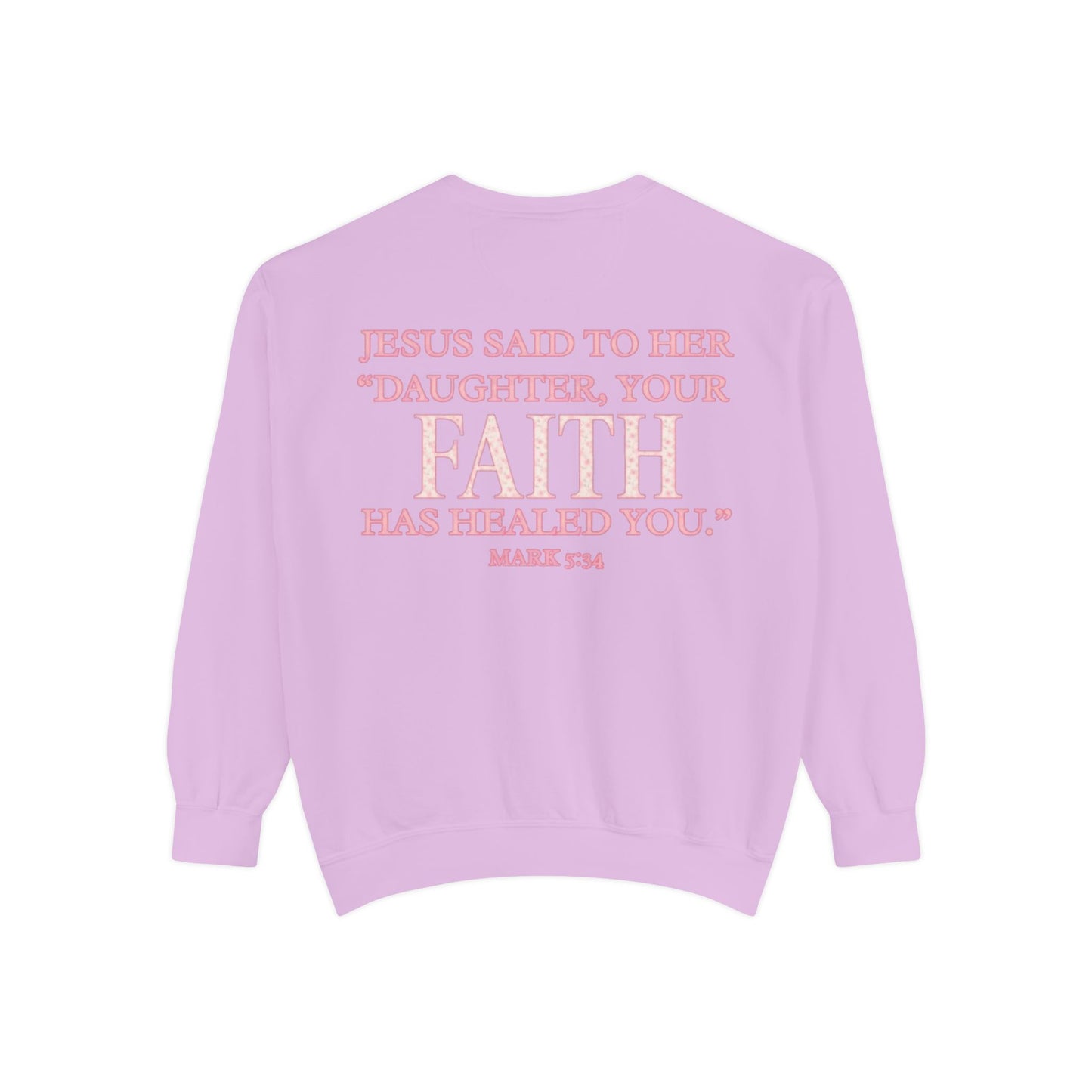 Faith-Inspired Unisex Sweatshirt, Cozy Sweatshirt, Inspirational Gift, Christian Apparel, Prayer Sweatshirt, Religious Fashion