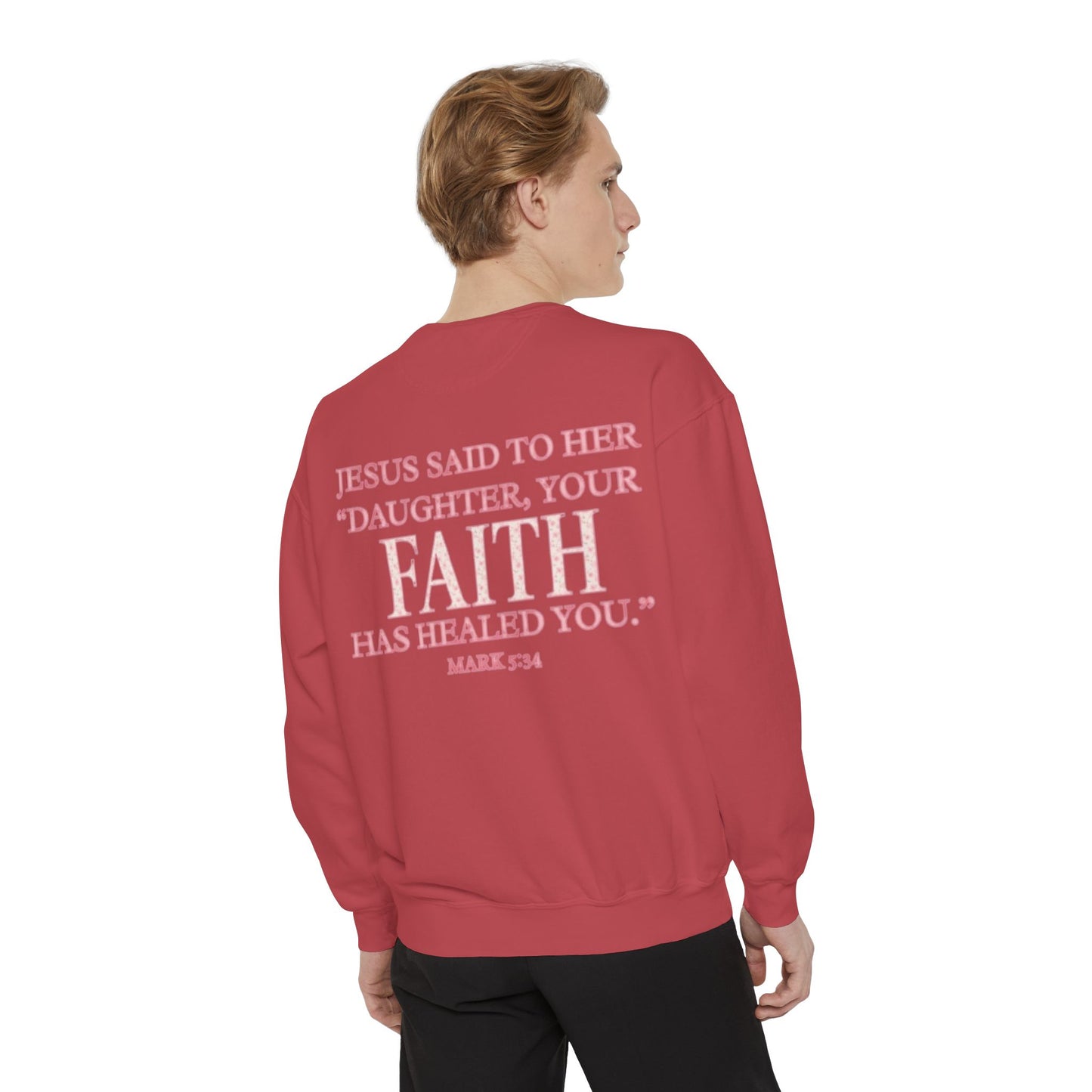 Faith-Inspired Unisex Sweatshirt, Cozy Sweatshirt, Inspirational Gift, Christian Apparel, Prayer Sweatshirt, Religious Fashion